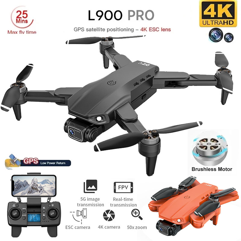 Drone Camera Hd - L900 Pro Gps Drone 4K Professionele
