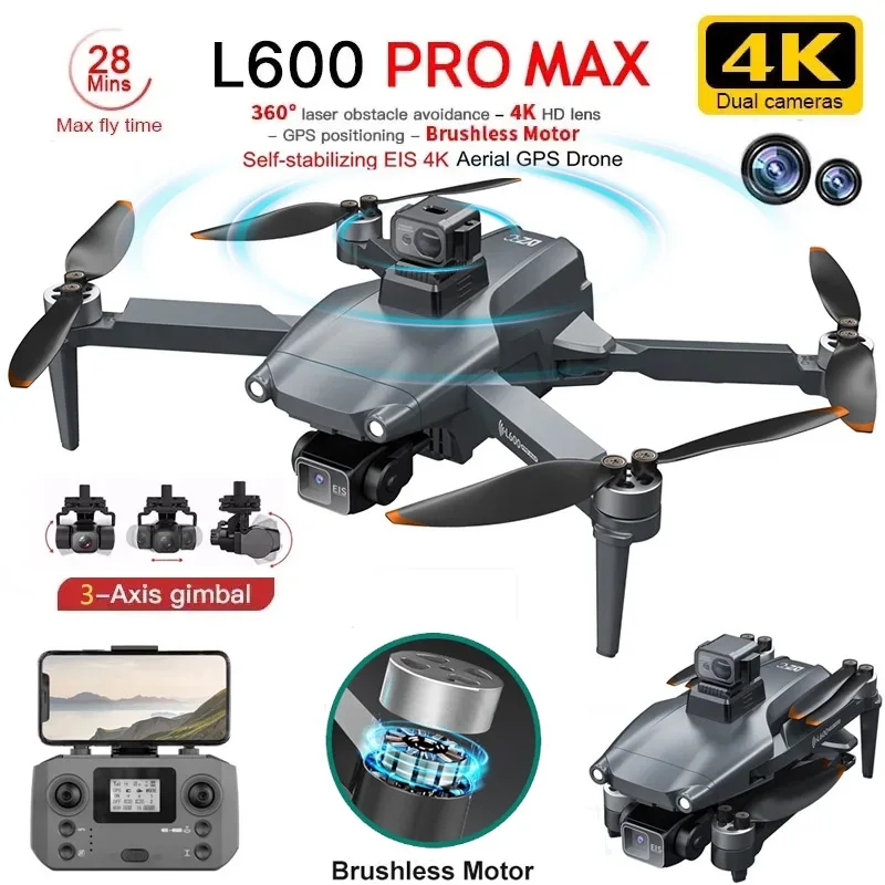 L600 PRO MAX GPS Drone Profess - Drone Camera Wide Angle recensie en prijs