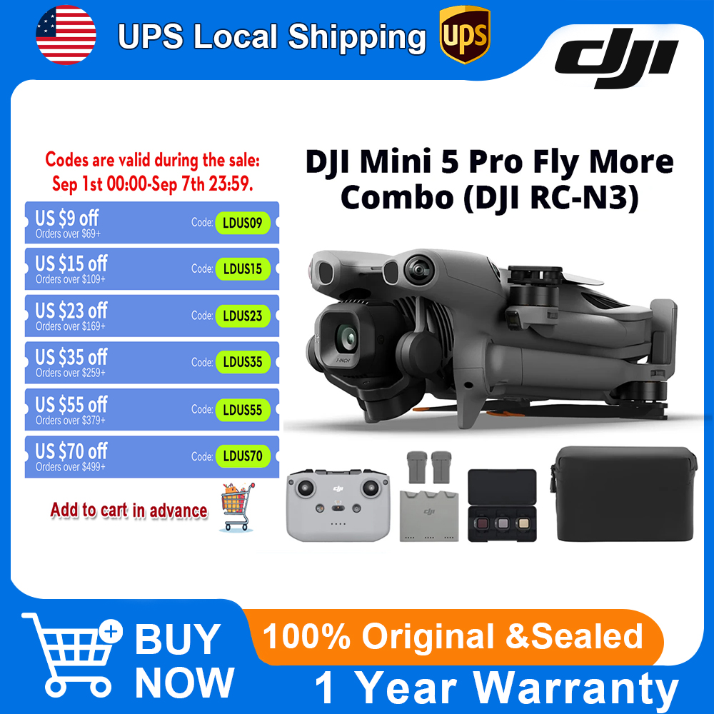 DJI Mini 5 Pro Fly More Combo  - Drone Camera Vlog recensie en prijs