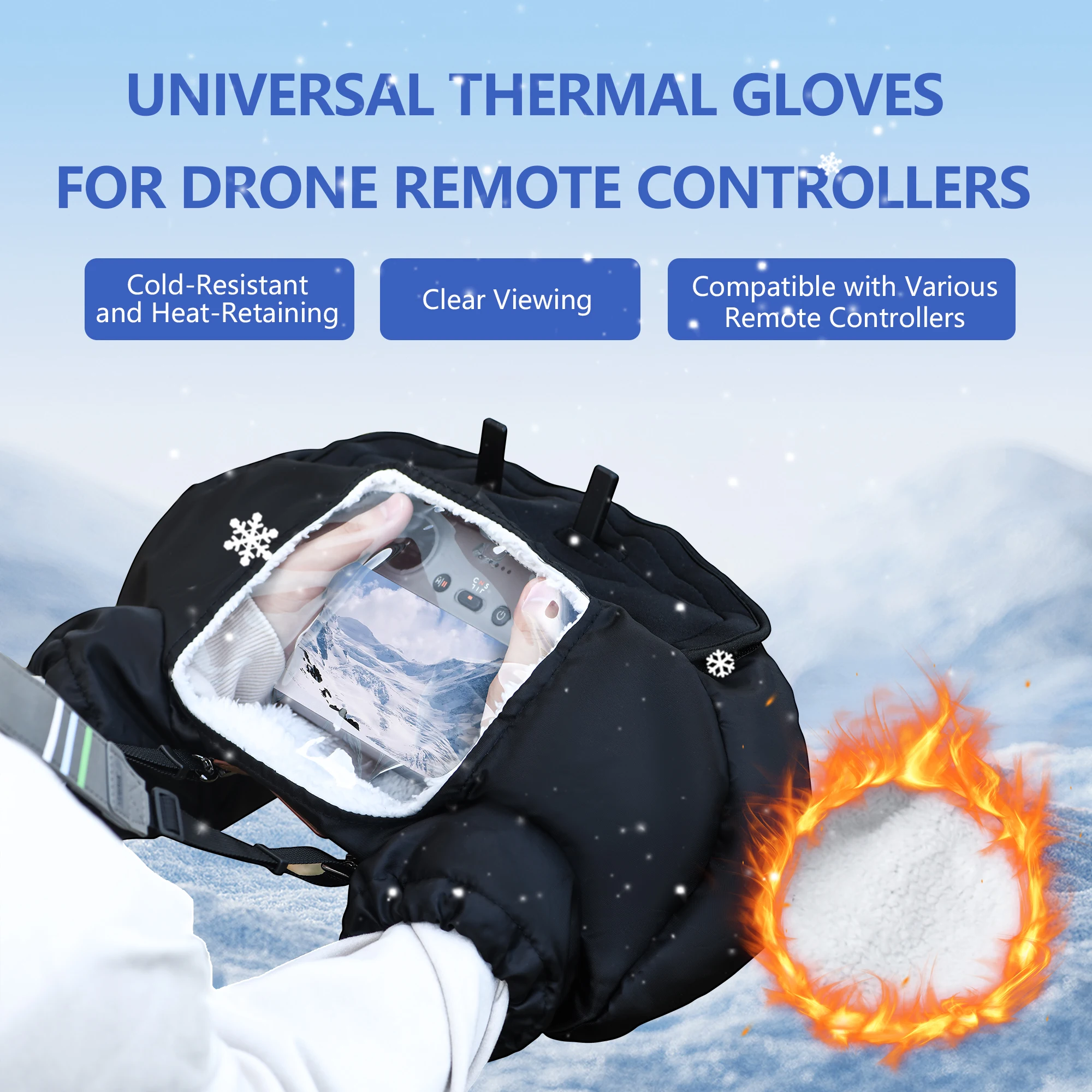 Winter warme handschoenen dron - Dji Drone Mini 4 Pro recensie en prijs